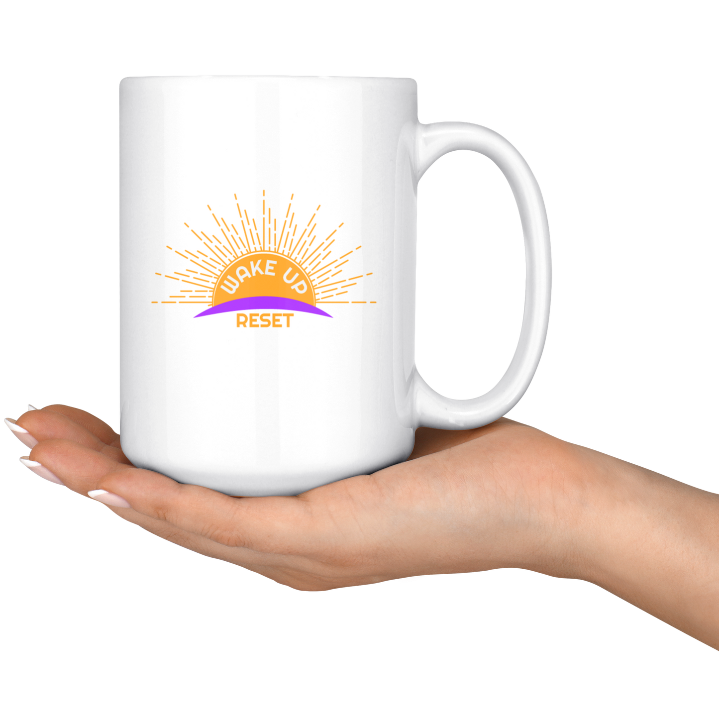 Wake Up Reset Signature Mug