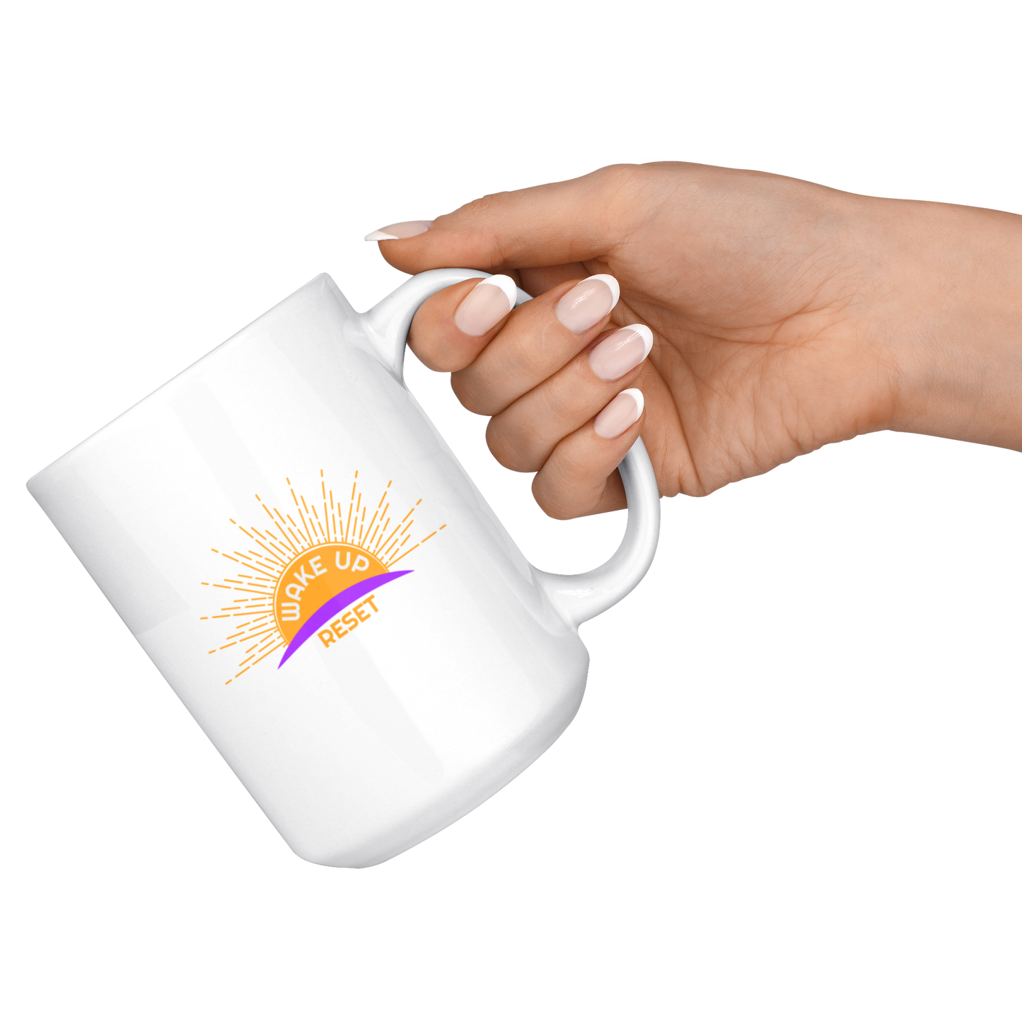 Wake Up Reset Signature Mug