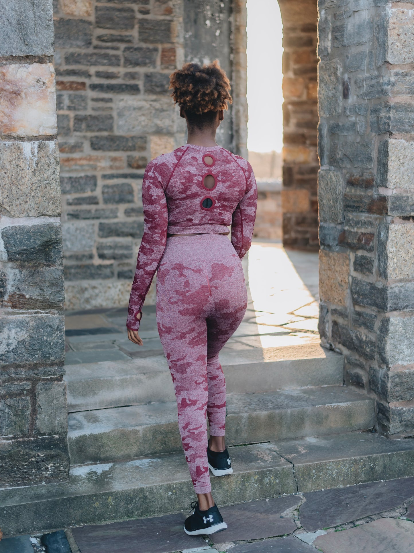 Camo Seamless Women's Workout Set