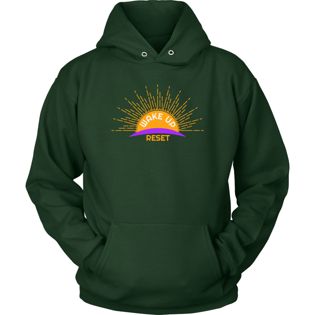 Wake Up Reset Signature Unisex Hoodie