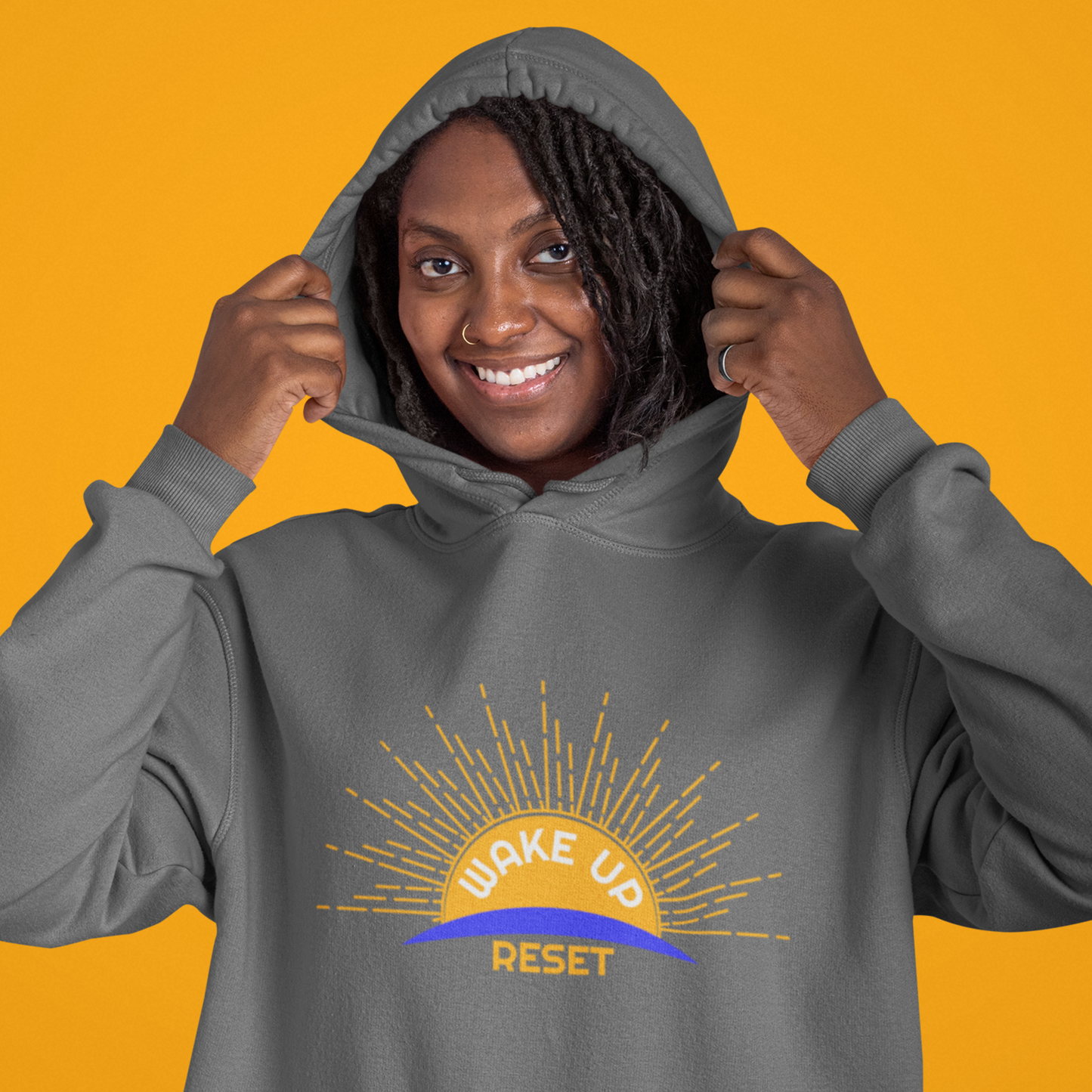 Wake Up Reset Signature Unisex Hoodie