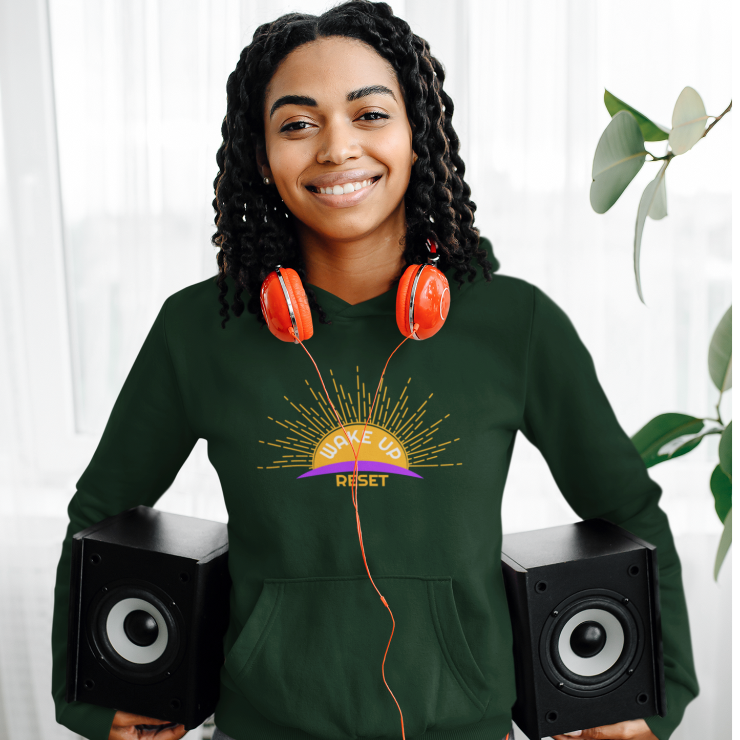 Wake Up Reset Signature Unisex Hoodie