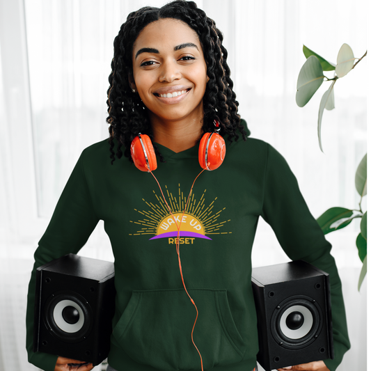 Wake Up Reset Signature Unisex Hoodie