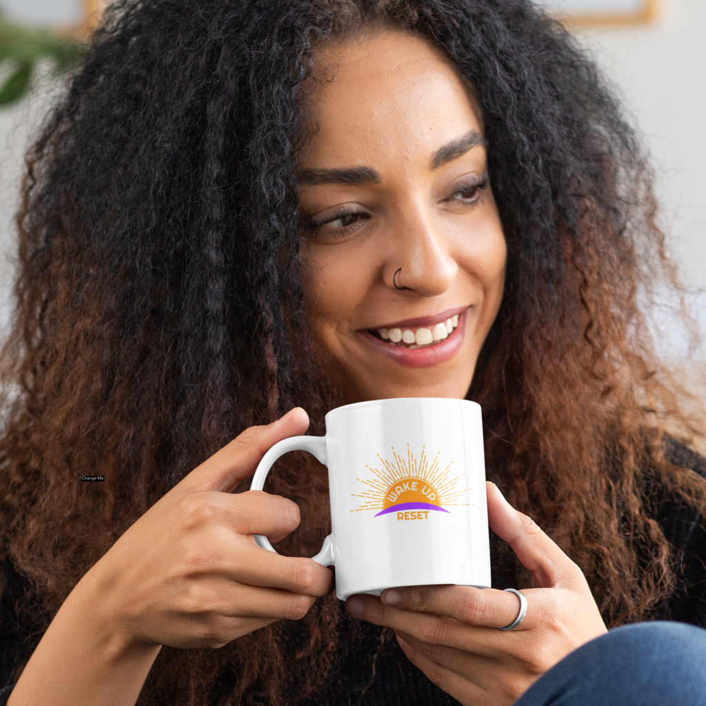 Wake Up Reset Signature Mug