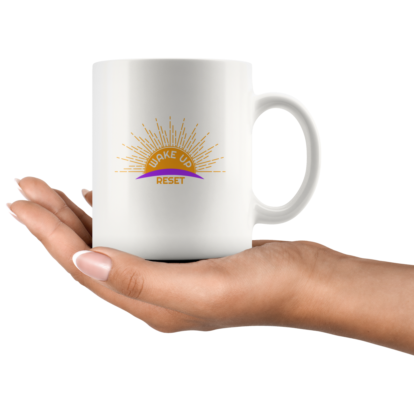 Wake Up Reset Signature Mug