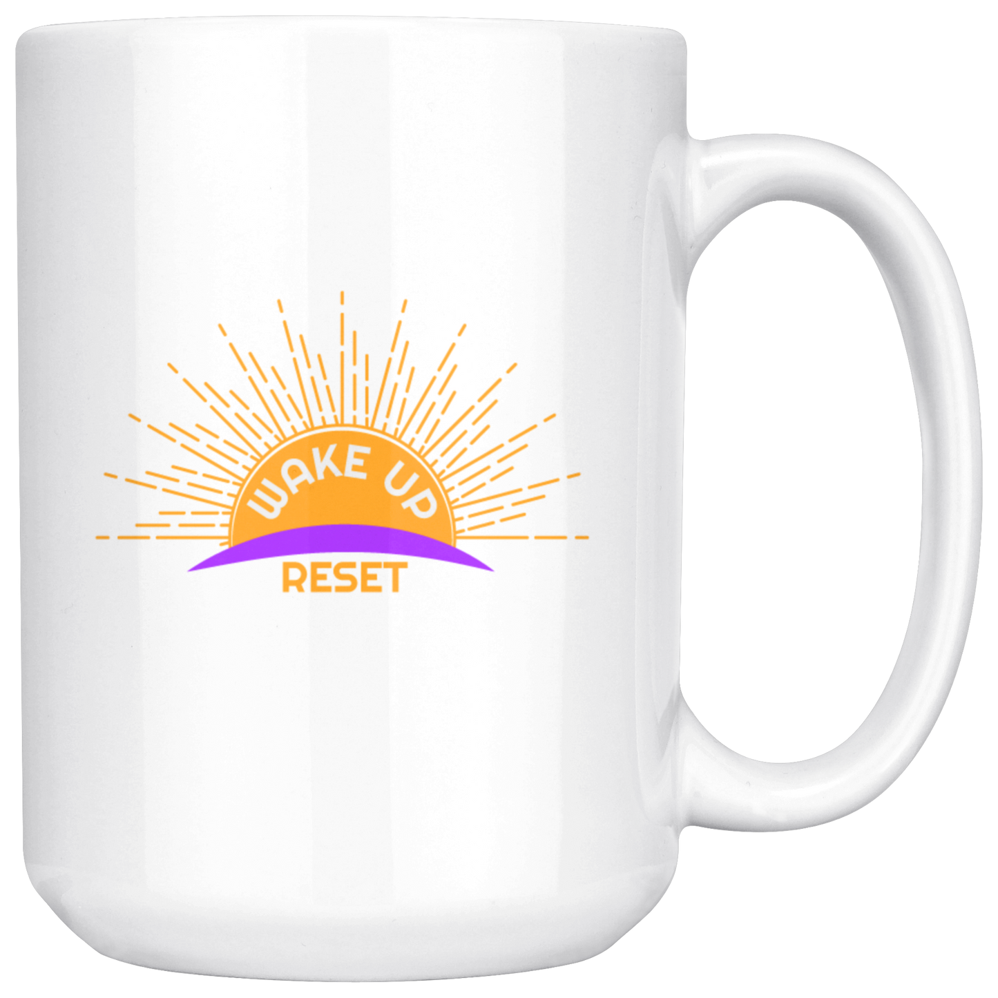 Wake Up Reset Signature Mug