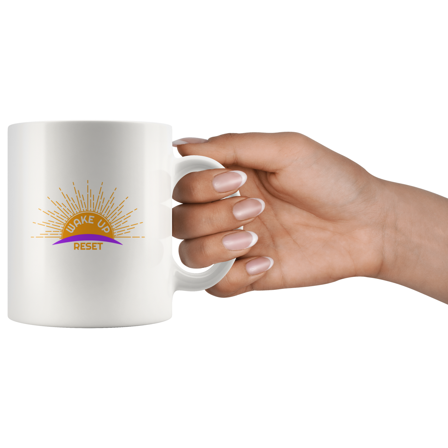 Wake Up Reset Signature Mug