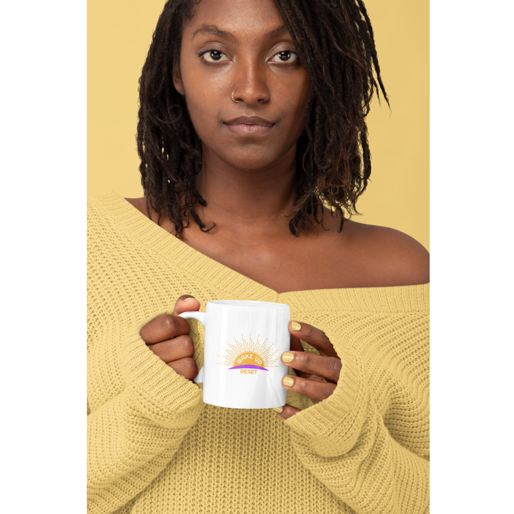 Wake Up Reset Signature Mug