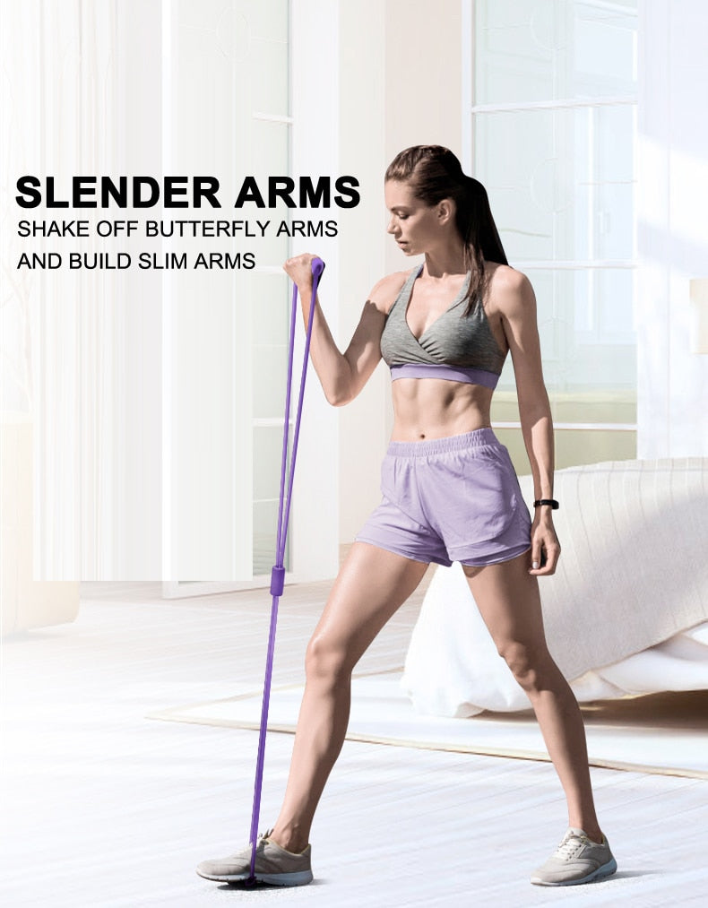 Wake Up Reset Chest Expander Elastic Bands