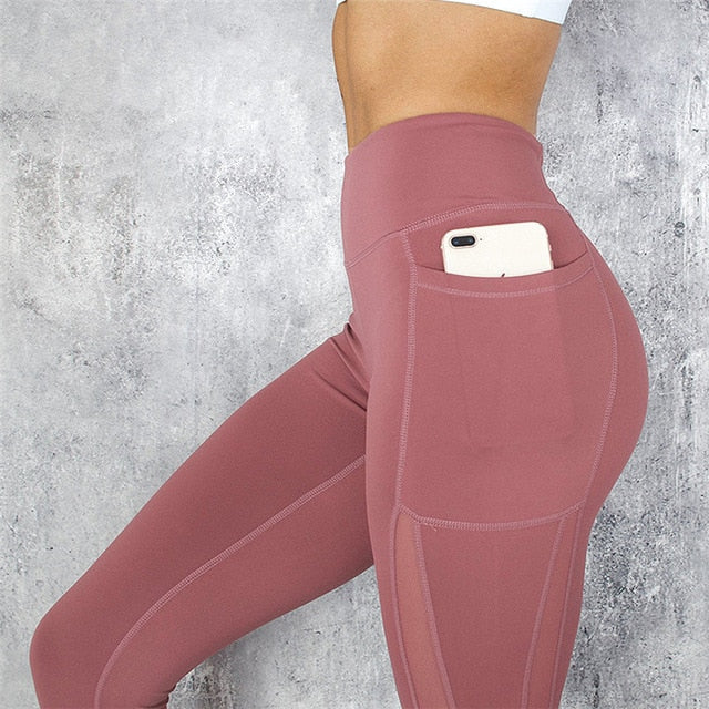Side Lace High Waist Legging