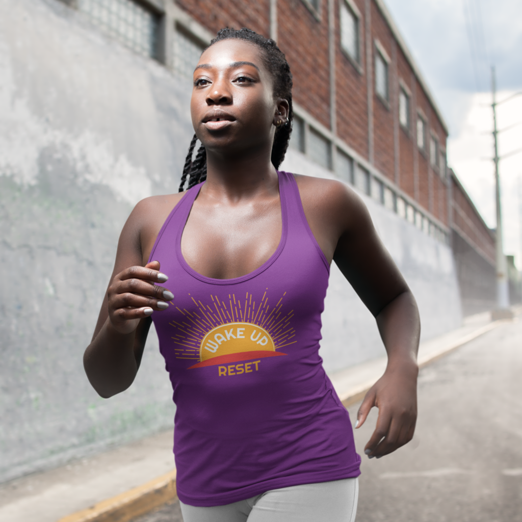 Wake Reset Racerback Tank
