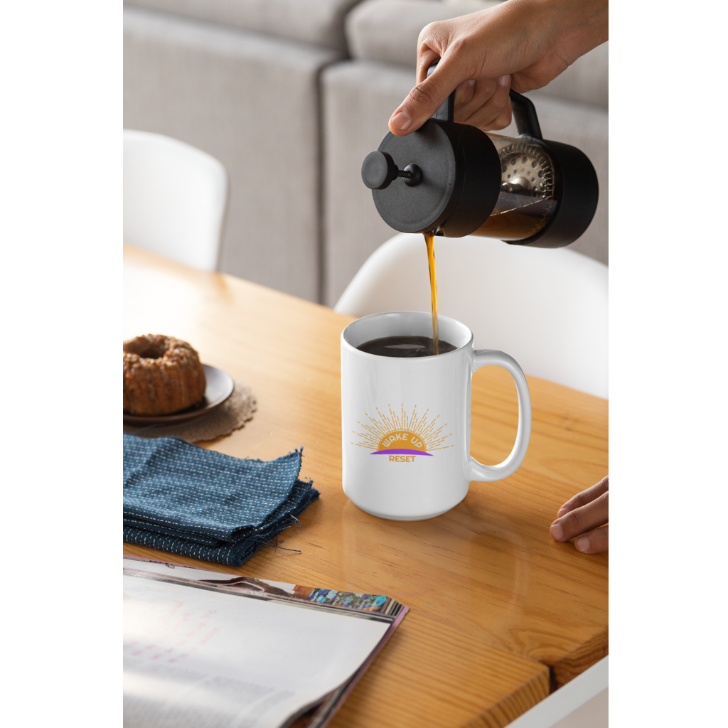 Wake Up Reset Signature Mug