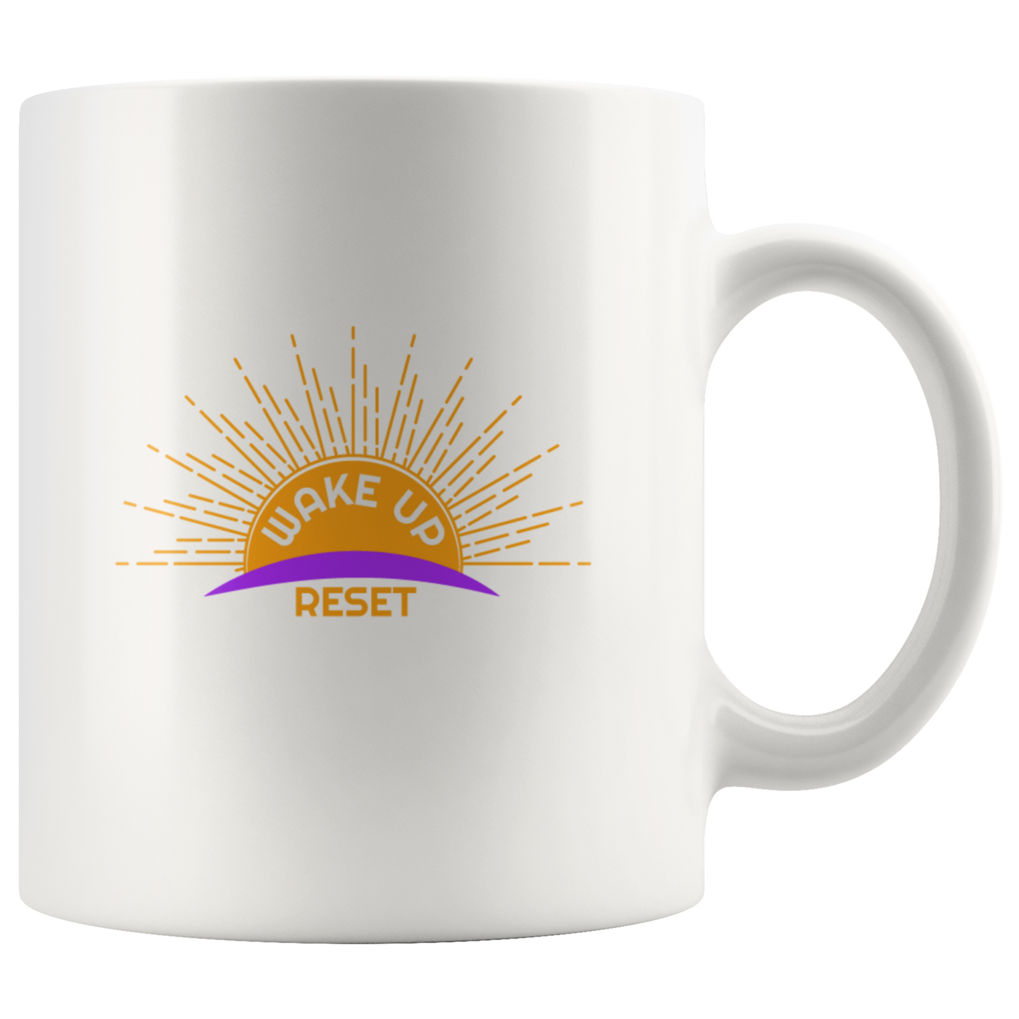 Wake Up Reset Signature Mug